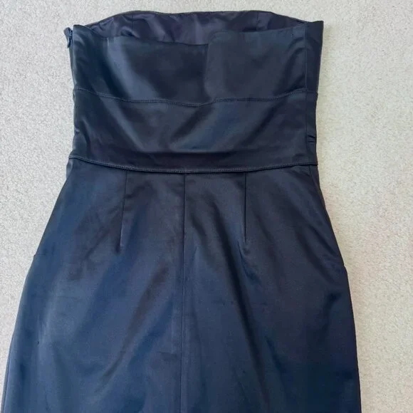 Diane Von Furstenberg Satin Mini Dress - Picture 5 of 15